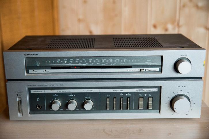 Pioneer TA-120L + luidsprekers CS-161, TV, Hi-fi & Vidéo, Chaîne Hi-fi, Utilisé, Tuner ou Radio, Haut-parleurs, Pioneer, Micro chaîne