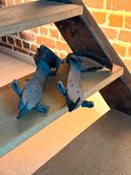 Authentieke vintage ijsschaatsen voor op klompen, Ophalen of Verzenden, Gebruikt