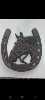 Paard hoefijzer wanddecoratie, Ophalen of Verzenden, Zo goed als nieuw