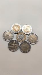 Zeldzame 2 euro en 1 euro stukken - verzameling, 2 euros, Enlèvement ou Envoi, Monnaie en vrac, Grèce