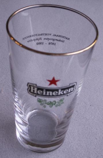 Heineken bier glas Nationaal Voetbaltoernooi Rijkspolitie  beschikbaar voor biedingen