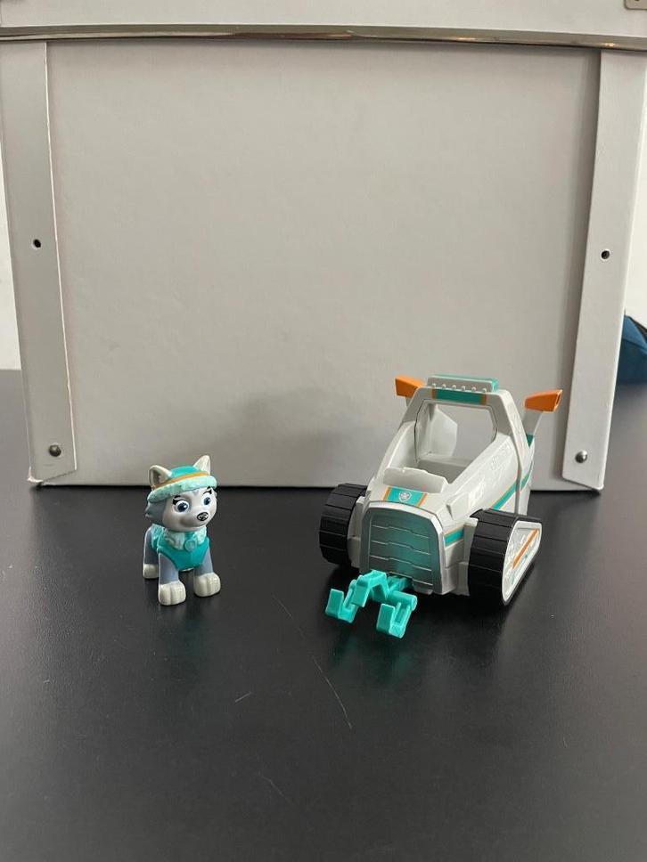 Paw patrol - sneewschuiver van Everest, Kinderen en Baby's, Speelgoed | Actiefiguren, Gebruikt, Ophalen of Verzenden
