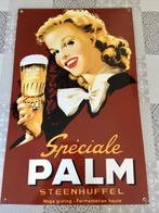 Speciale geëmailleerde plaat voor bier Palm Steenhuffel 60x3, Ophalen of Verzenden, Zo goed als nieuw, Overige typen