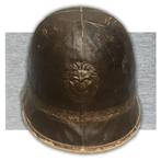 🚨 ABL: ZELDZAME ORIGINELE BELGISCHE MOTORHELM M38, Verzenden, Landmacht, Helm of Baret