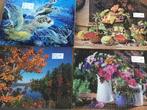 5 mooi gemaakte puzzels op hout vastgeplakt, Huis en Inrichting, Ophalen of Verzenden, Zo goed als nieuw