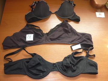 Bh's 80-85, Kleding | Dames, Ophalen of Verzenden, Zwart, BH