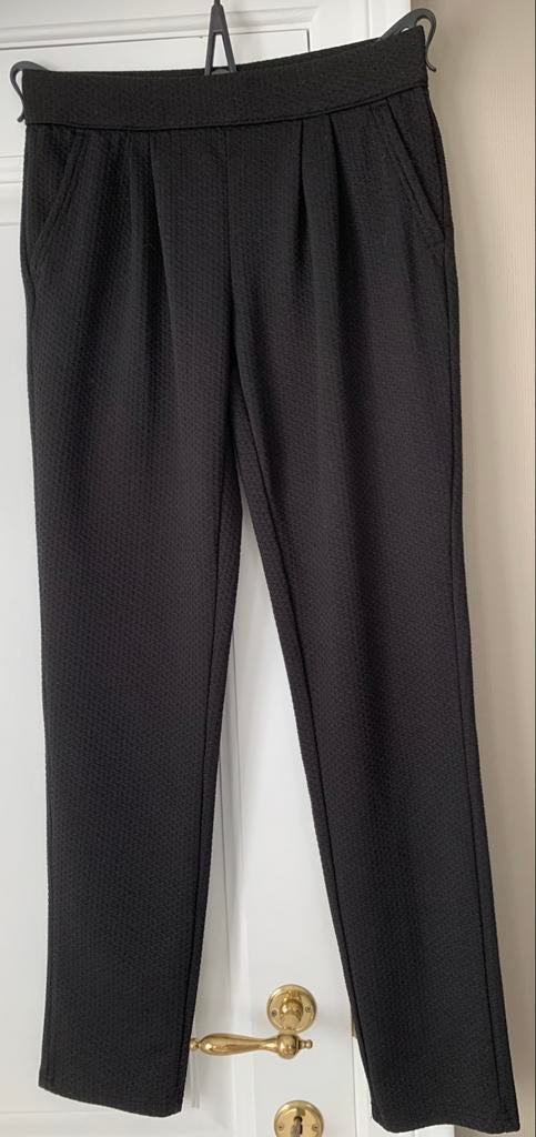 Elastische broek zwart 38 als nieuw, Ophalen of Verzenden