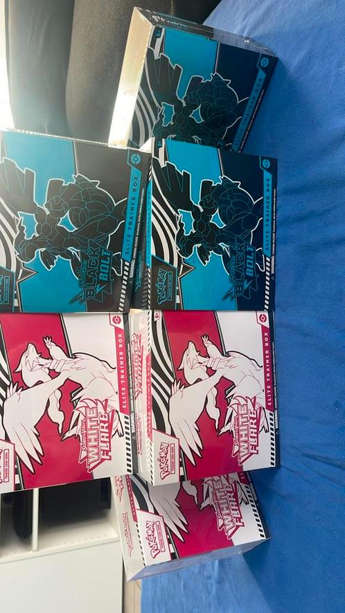Pokemon TCG Scarlet en Violet White Flare Elite Trainer Box, Hobby en Vrije tijd, Verzamelkaartspellen | Pokémon, Nieuw, Overige typen