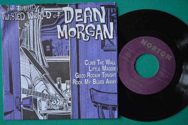 Dean Morgan — The Totally Twisted World - i - single vinyle, CD & DVD, Vinyles Singles, Utilisé, EP, Rock et Metal, 7 pouces, Enlèvement ou Envoi