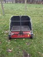 Bladveger, veegwagen voor quad/zitmaaier, Tuin en Terras, Ophalen