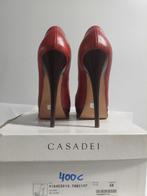 400C* Casadei - sexy rode leren schoenen met hoge hakken (38, Verzenden, Schoenen met hoge hakken, Gedragen, Casadei