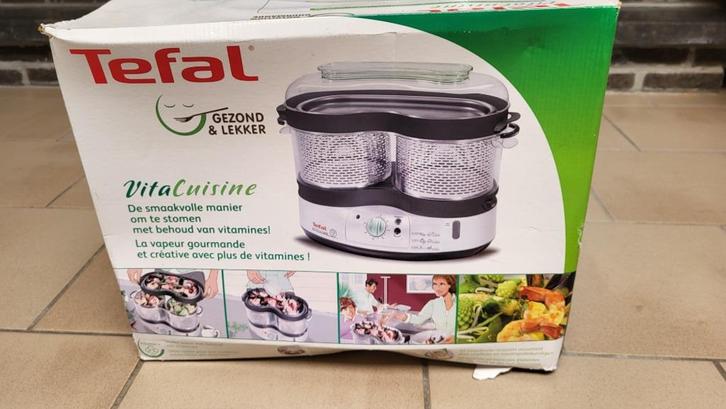 Tefal stoomkoker, Elektronische apparatuur, Slowcookers, Zo goed als nieuw, Timer, Vaatwasmachinebestendig, Ophalen