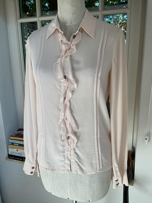 Bloesje natuurzijde Patrizia Pépé, maat 3, Kleding | Dames, Blouses en Tunieken, Ophalen of Verzenden