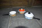 Retro pot en pannen, Overige materialen, Gebruikt, Overige typen, Ophalen of Verzenden