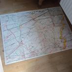 Kaart van Neufchateau-Bastogne, Ophalen of Verzenden, Landmacht, Overige typen