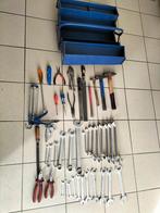 Coffre à outils+outils., Bricolage & Construction, Enlèvement ou Envoi, Utilisé