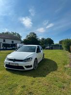 Golf R-Line 2.0 TDI 150 • Jantes 19” • Caméra • ACC, Auto's, Volkswagen, Voorwielaandrijving, USB, Wit, Leder