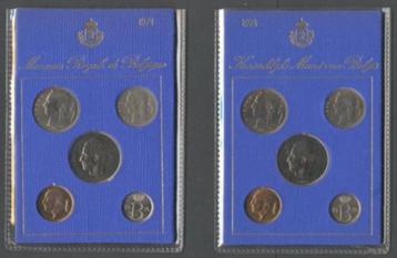 Belgique : Année 1974 FR + VL dans son blister d'origine - U, Envoi, Série