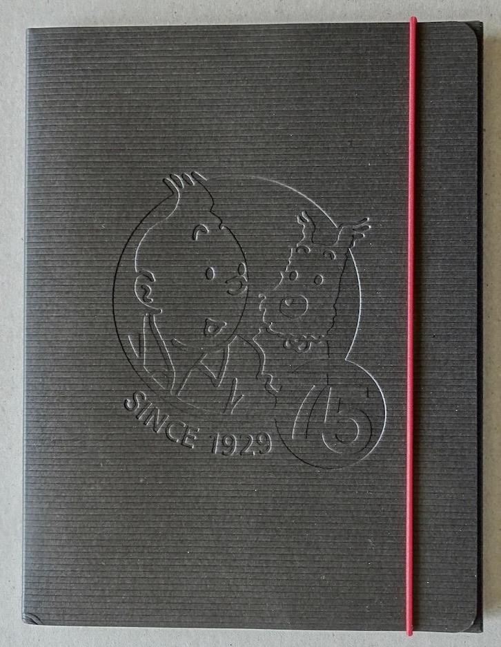 Tintin portfolio 75 jaar oud n 0216/1000, Boeken, Stripverhalen, Zo goed als nieuw, Eén stripboek, Ophalen