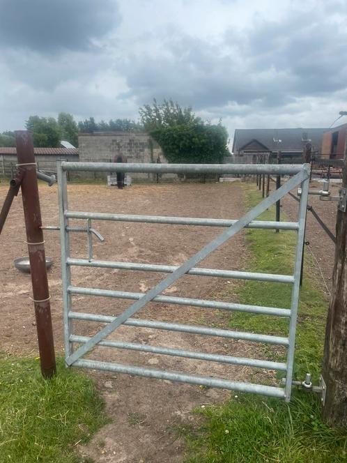Gegalvaniseerde weide poort 4x, Dieren en Toebehoren, Stalling en Weidegang, Accessoires