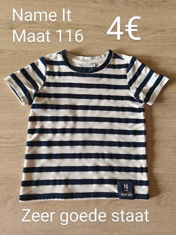 T-shirt Name It maat 116 beschikbaar voor biedingen