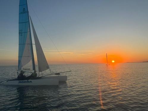 Nacra 580 incl. spinnaker en zeilkist, Watersport en Boten, Catamarans, Gebruikt, Overige brandstoffen, Ophalen