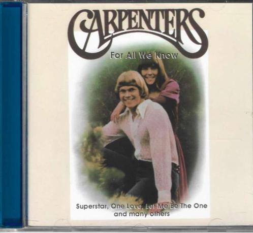 CD Carpenters – For All We Know, CD & DVD, CD | Pop, Comme neuf, 2000 à nos jours, Enlèvement ou Envoi