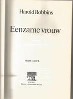 EENZAME VROUW  -  Harold Robbins, Gelezen, Ophalen of Verzenden, Harold Robbins, Amerika