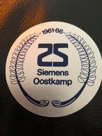 Sticker 25 jaar Siemens Oostkamp, Nieuw, Bedrijf of Vereniging, Ophalen of Verzenden