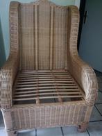 Rieten zetel, Huis en Inrichting, Stoelen, Ophalen of Verzenden, Zo goed als nieuw, Riet of Rotan, Vegas nieuwprys 375euro