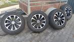 NIssan 17" Velgen Nissan met winterbanden 225/65R17 102H, Auto-onderdelen, Banden en Velgen, Ophalen, Gebruikt, Velg(en), 17 inch