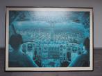 Cockpit d'avion, grand cadre, Huis en Inrichting, Woonaccessoires | Lijsten, Ophalen, Zo goed als nieuw