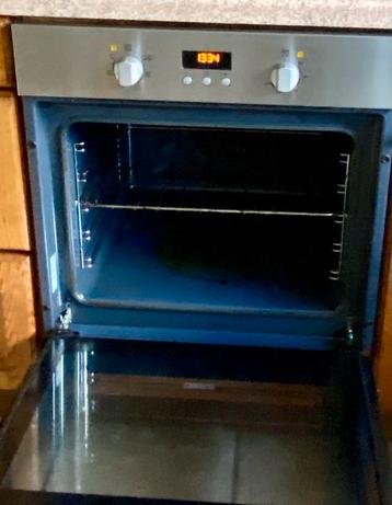 Zanussi elektronische inbouwoven, Elektronische apparatuur, Fornuizen, Ophalen, Zo goed als nieuw