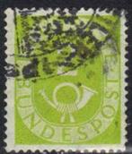Duitsland Bundespost 1951-1952 - Yvert 9 - Posthoorn (ST), Timbres & Monnaies, Timbres | Europe | Allemagne, Affranchi, Envoi