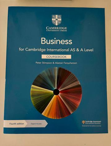 Business for Cambridge International AS & A Level beschikbaar voor biedingen