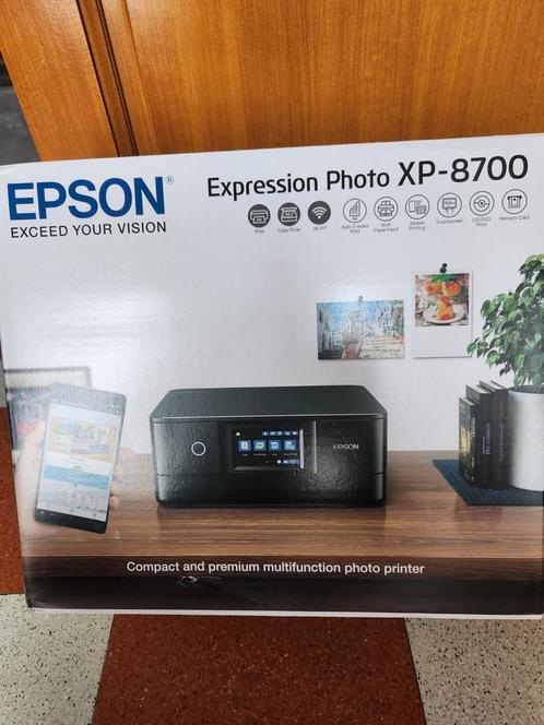 Epson Expression Photo XP-8700, TV, Hi-fi & Vidéo, Photo | Papier photo, Utilisé, Enlèvement ou Envoi