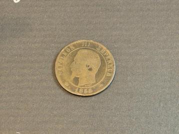 Munt Leopold III 1856 Barre Frankrijk beschikbaar voor biedingen