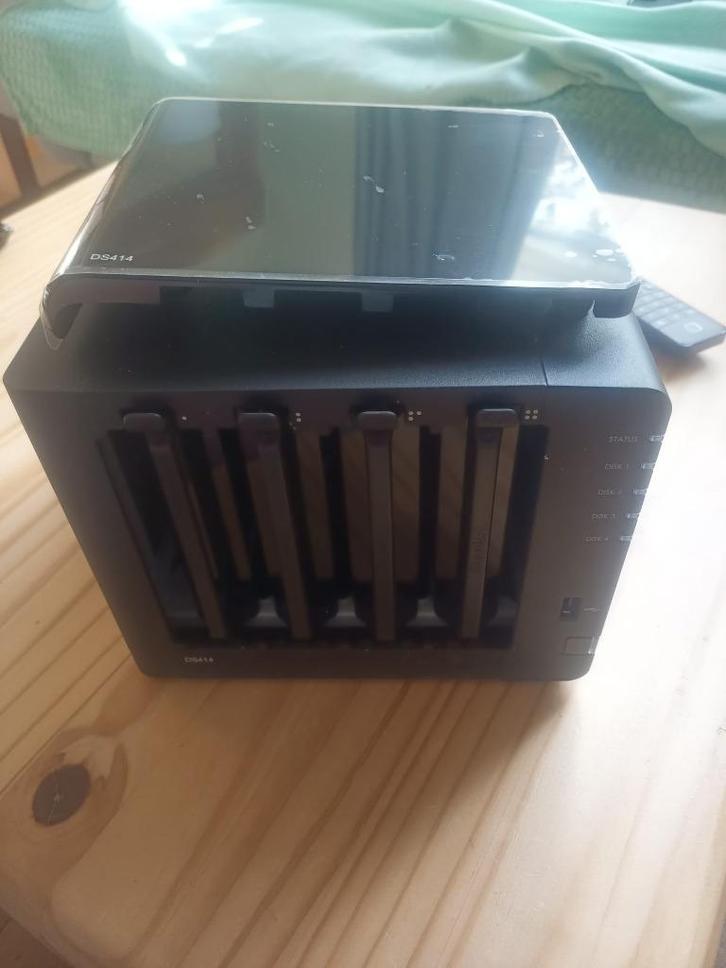 synology ds414 4 bay nas, Computers en Software, NAS, Gebruikt, Verzenden