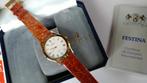 FESTINA EXTRA PLATTE GLOEDNIEUW, NOOIT GEDRAGEN MET HOESJE E, Ophalen of Verzenden, Nieuw