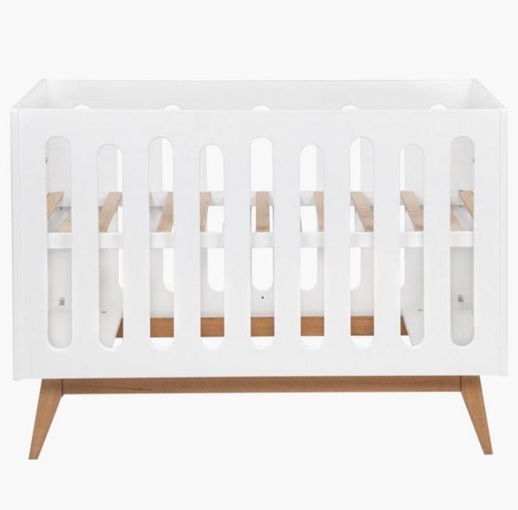 Quax trendy meegroeibed 140x70, Kinderen en Baby's, Kinderkamer | Bedden, Zo goed als nieuw, 140 tot 160 cm, 70 tot 85 cm, Lattenbodem