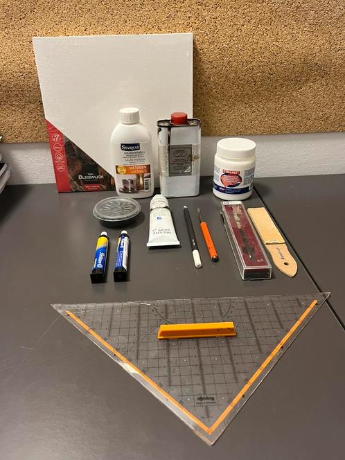 Kunst set, Antiek en Kunst, Kunst | Overige Kunst, Ophalen of Verzenden
