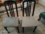 6 chaises salle à manger  ( + table panolux gratuite), Comme neuf, Enlèvement, Cinq, Six Chaises ou plus, Bois