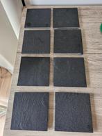 Onderzetters in leisteen, Huis en Inrichting, Woonaccessoires | Onderzetters, Ophalen, Zo goed als nieuw, Glas of Kopje