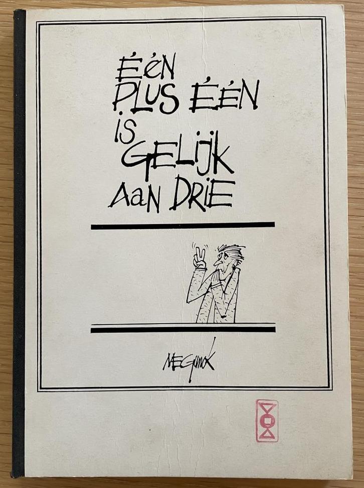 Eén plus één is gelijk aan drie, Boeken, Humor, Ophalen of Verzenden
