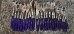 24 couverts CASA avec manches mauve, neufs, jamais utilisés., Verzenden, Nieuw, Bestekset