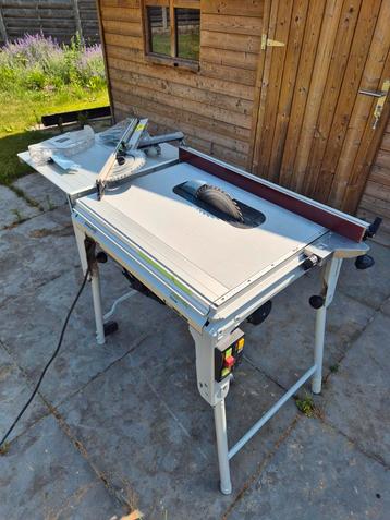 Festool TKS80 + accessoires (als nieuw, zelden gebruikt!) beschikbaar voor biedingen