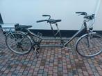 Elektrische tandem met 2 batterijen, Vélos & Vélomoteurs, Vélos | Tandems, Comme neuf, Enlèvement ou Envoi