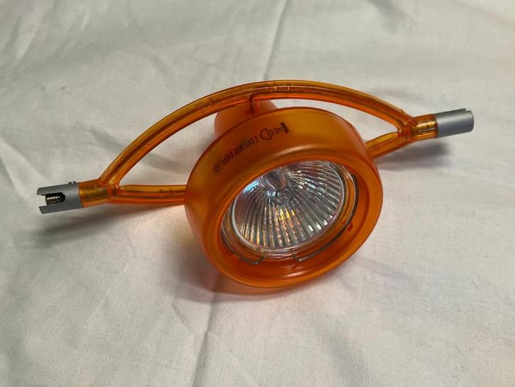 Massive Satellite Kabelverlichting – Oranje Satellite kapjes, Antiek en Kunst, Antiek | Verlichting, Ophalen of Verzenden