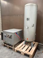 Schroefcompressor 7.5 kw weinig uren met buffertank, Doe-het-zelf en Bouw, Compressors, Ophalen, Zo goed als nieuw