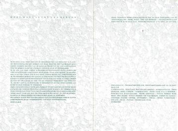 Marc Maet en The Van Bergen, Enlèvement ou Envoi, Utilisé